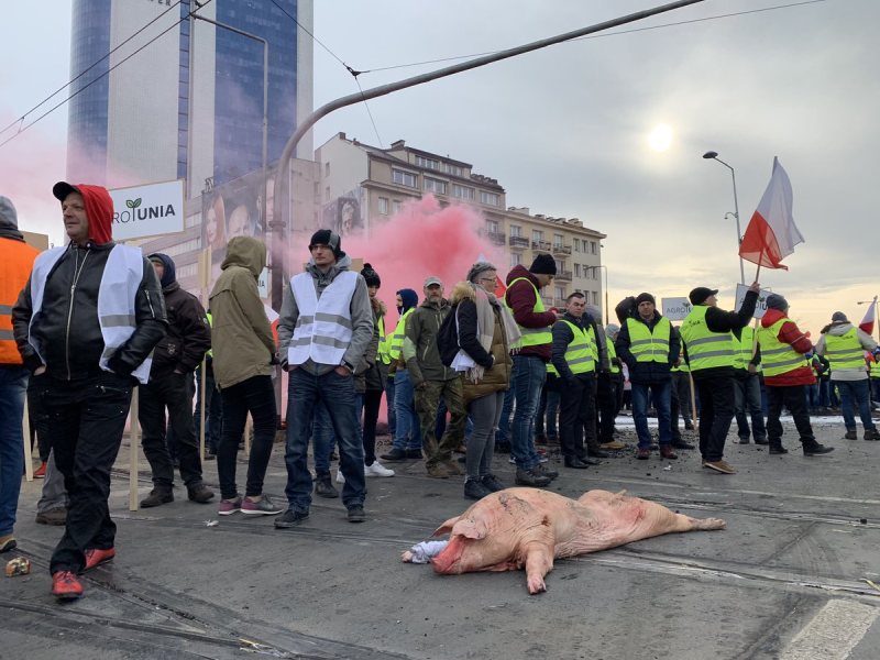 AGROunia radykalizuje swoje protesty